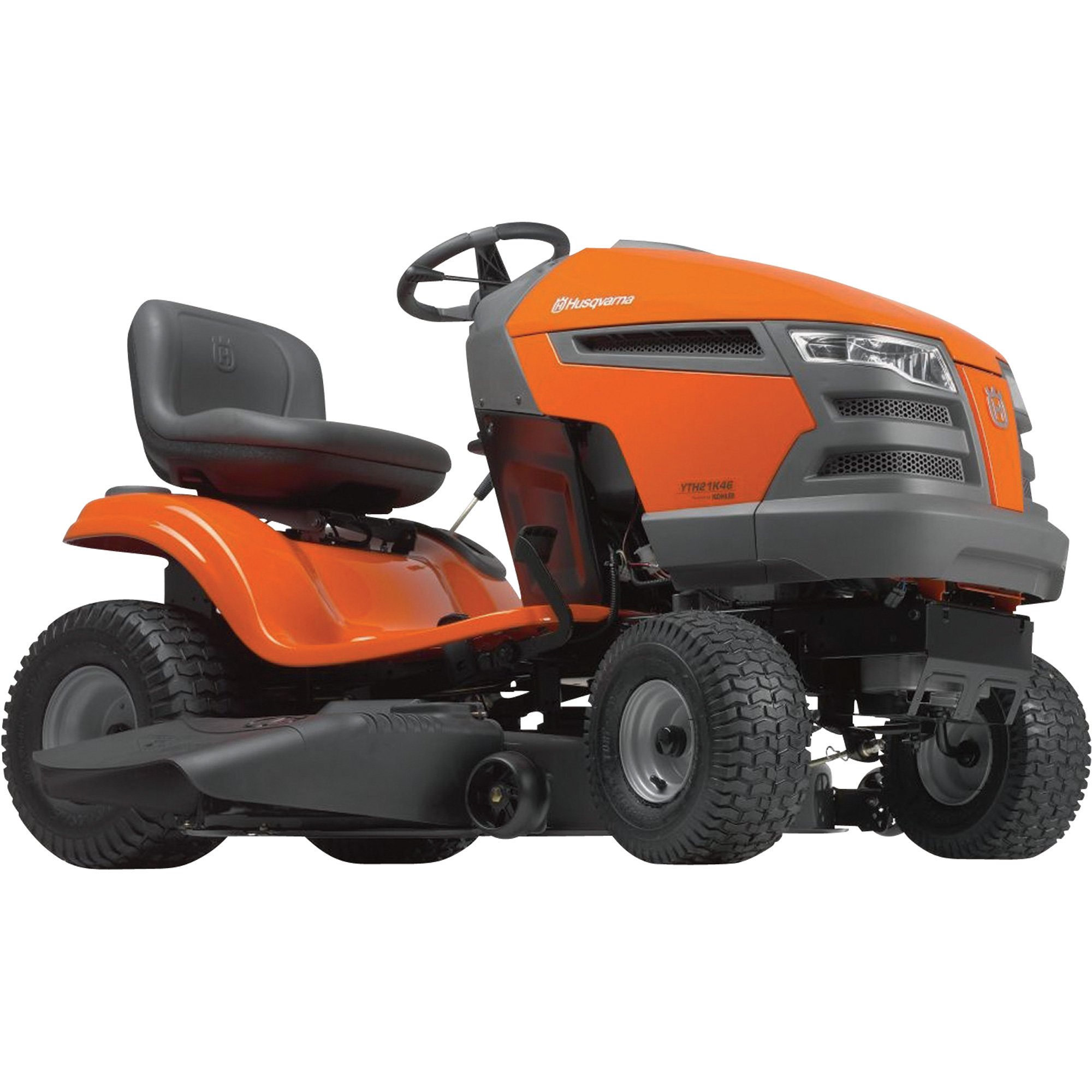 Husqvarna Yard Tractor — 597cc Kohler Engine, 46in. Deck, CARB-Approved, Model# TYH21K46CARB